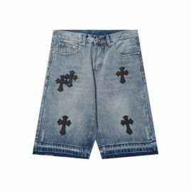 Picture of Chrome Hearts Short Jeans _SKUChromeHeartssz28-36oftx992014486